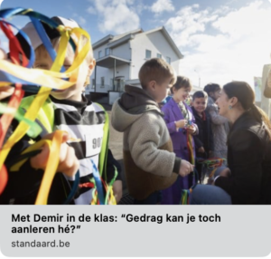 DS demir meer inzicht, meer bewustzijn Onderwijs: het schoolvoorbeeld